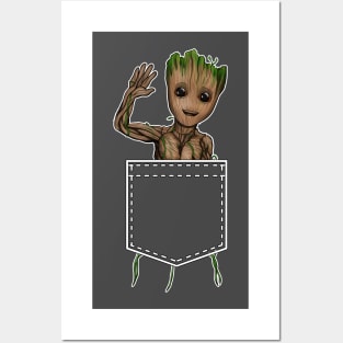 "I Am Groot" on my Pocket Posters and Art